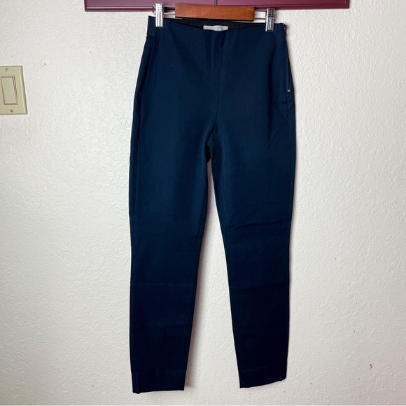 NWOT Everlane Side Zip Stretch Cotton Pant Size 00 - Picture 3 of 16